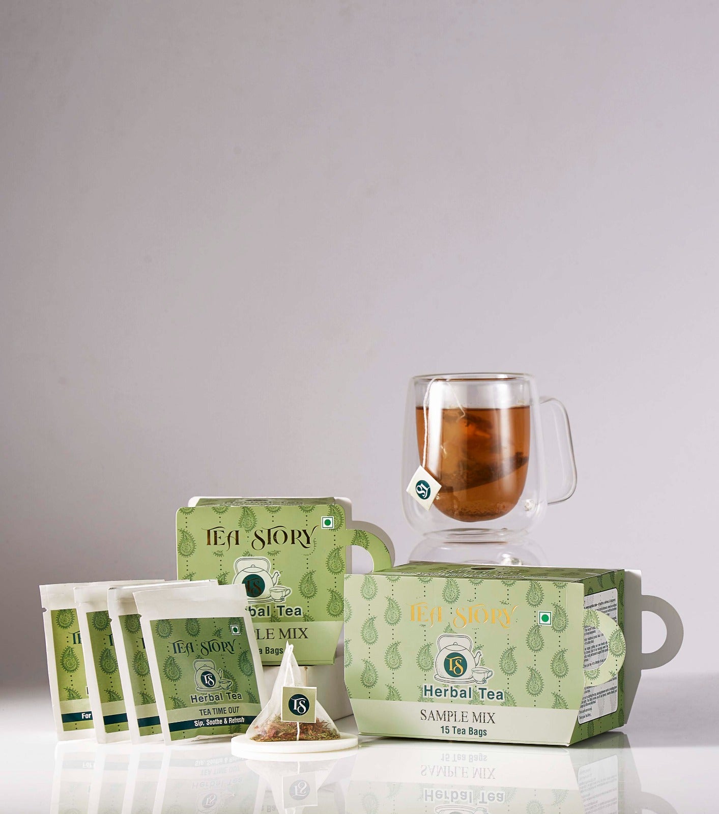 Sample Mix Herbal Tea | Variety Pack of 7 Herbal Blends
