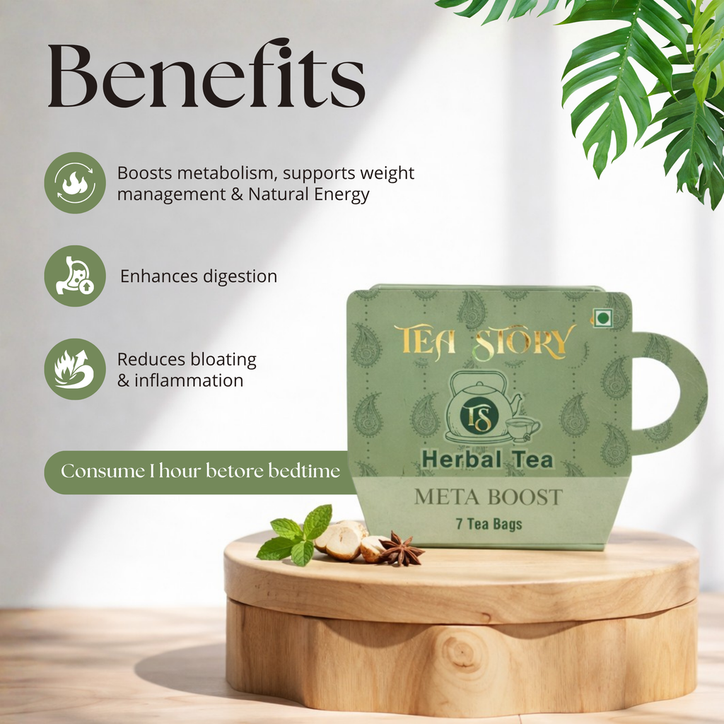 Meta Boost Herbal Tea | Natural Metabolism & Energy Support