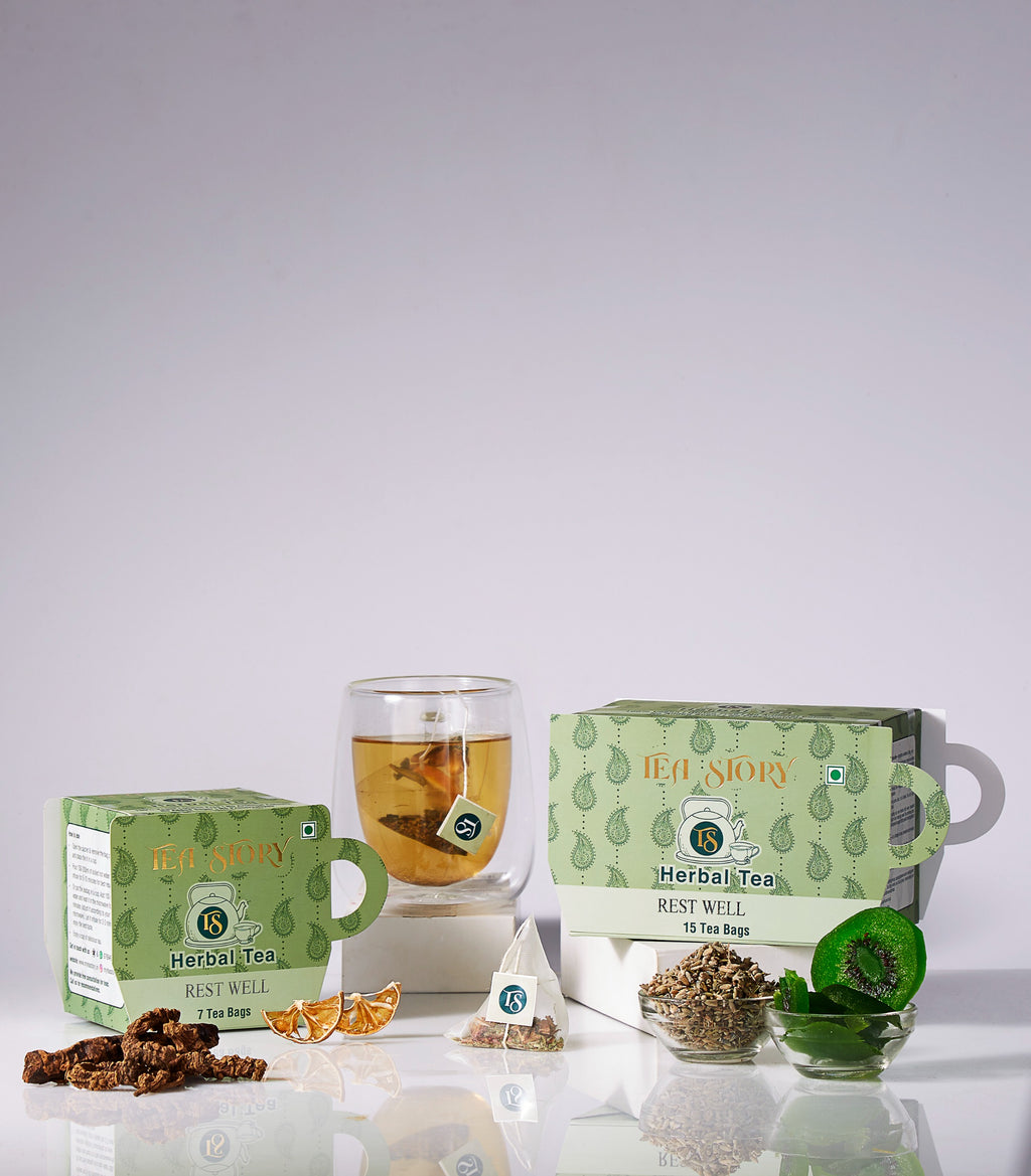 Rest Well Herbal Tea | Natural Sleep & Relaxation Support